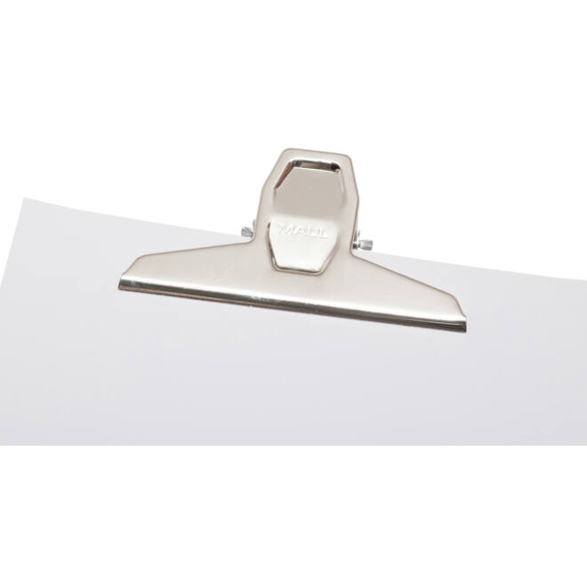 Papierklem MAUL Pro 125mm capaciteit 30mm blister à 2 stuks