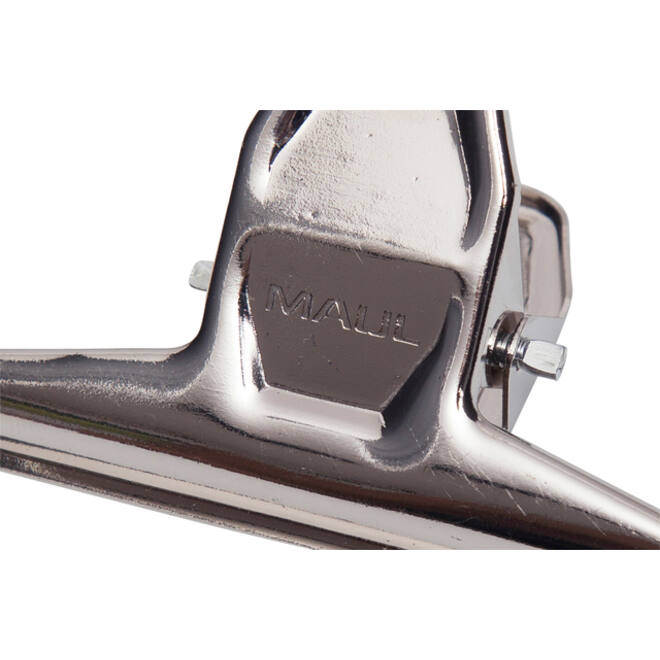 Papierklem MAUL Pro 75mm capaciteit 20mm zilver
