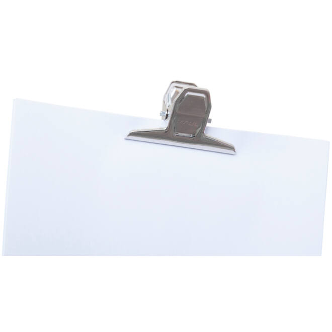 Papierklem MAUL Pro 75mm capaciteit 20mm zilver