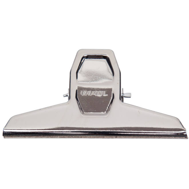 Papierklem MAUL Pro 125mm capaciteit 30mm zilver