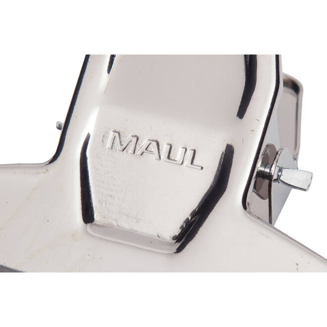 Papierklem MAUL Pro 125mm capaciteit 30mm zilver