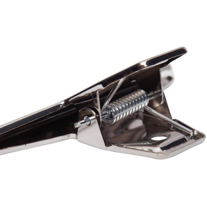 Papierklem MAUL Pro 125mm capaciteit 30mm zilver