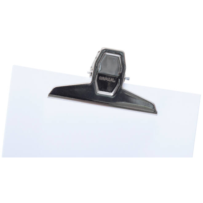Papierklem MAUL Pro 125mm capaciteit 30mm zilver