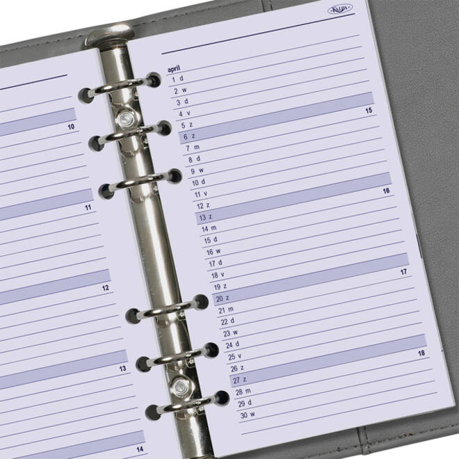 Agendavulling 2026 Kalpa Personal 1dag/1pagina