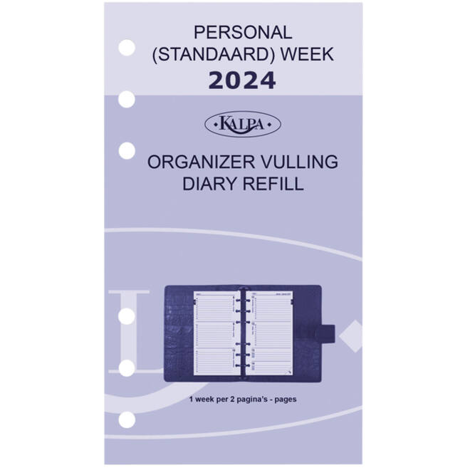 Agendavulling 2026 Kalpa Personal 7dagen/2pagina's