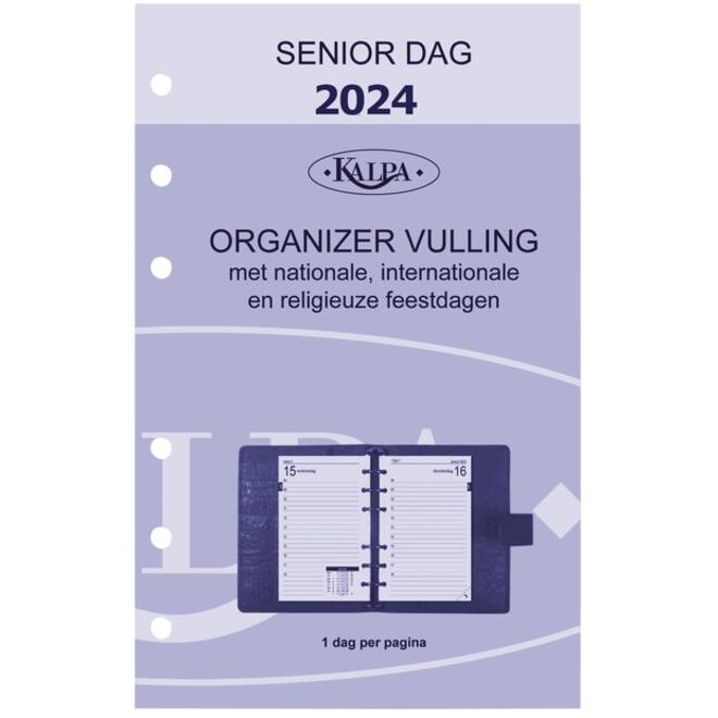 Agendavulling 2026 Kalpa Senior 1dag/1pagina