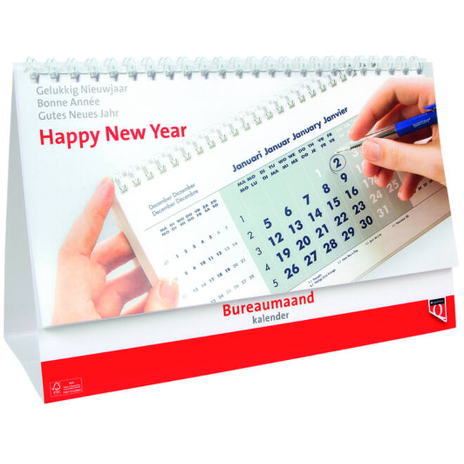 Bureaumaandkalender 2026 Quantore