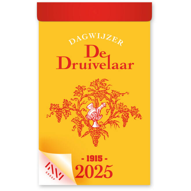 Dagscheurkalender 2027 de Druivelaar