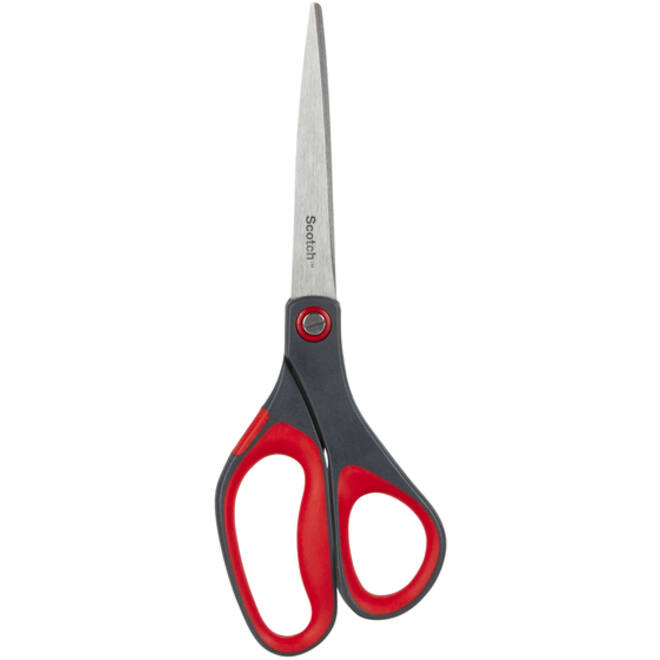Schaar Scotch 20cm precision rood blister