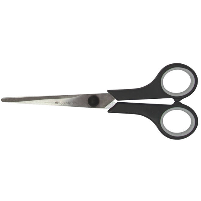 Schaar Quantore 170mm soft grip zwart