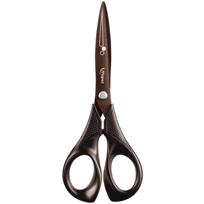 Schaar Maped Titanium 17cm zwart