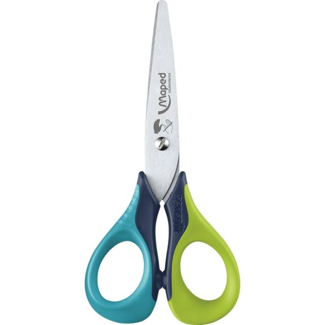 Kinderschaar Maped Sensoft 13cm links assorti