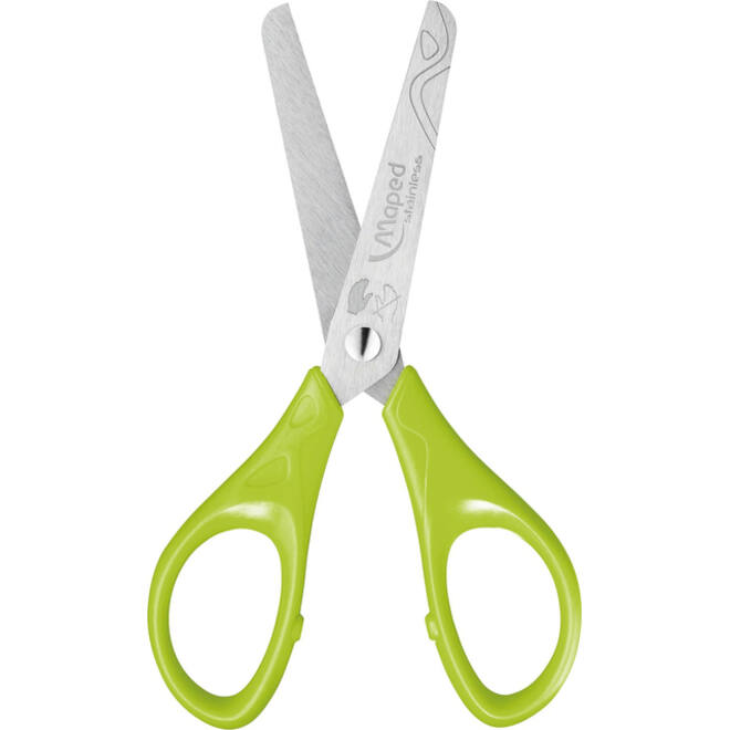 Schaar Maped Essentials 13cm links display á 10 stuks assorti