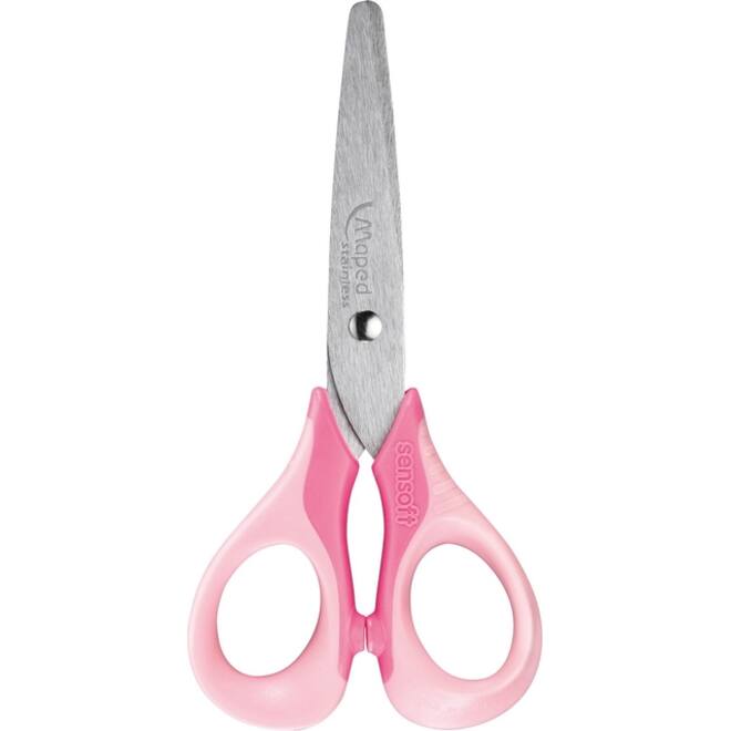 Schaar Maped Sensoft 13cm pastel assorti
