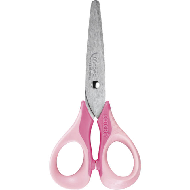 Schaar Maped Sensoft 13cm pastel assorti