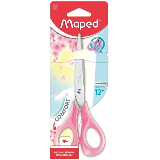 Schaar Maped Sensoft 16cm pastel assorti