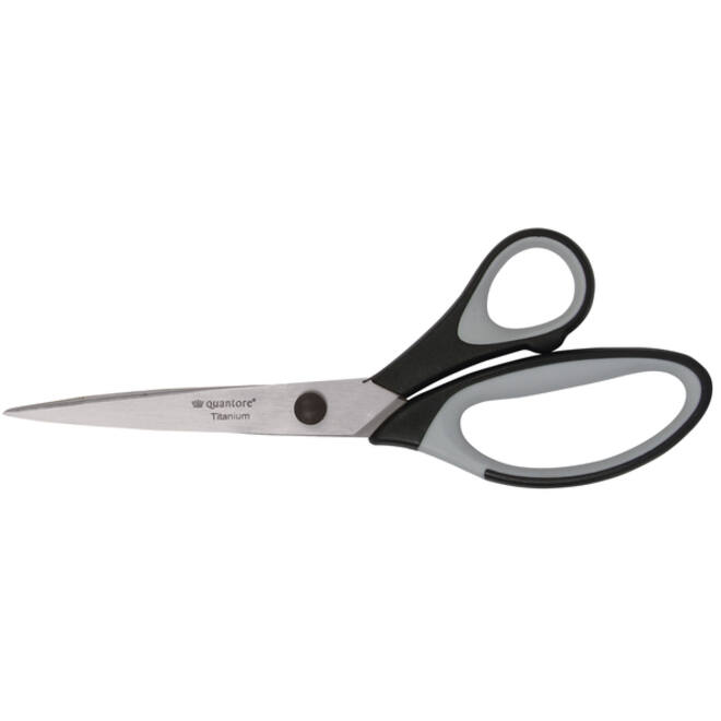 Schaar Quantore 210mm titanium soft grip handvat