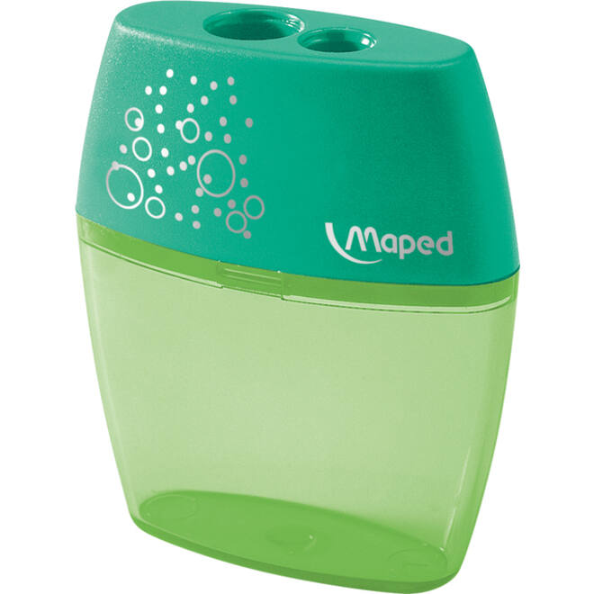 Puntenslijper Maped Shaker 2-gaats assorti