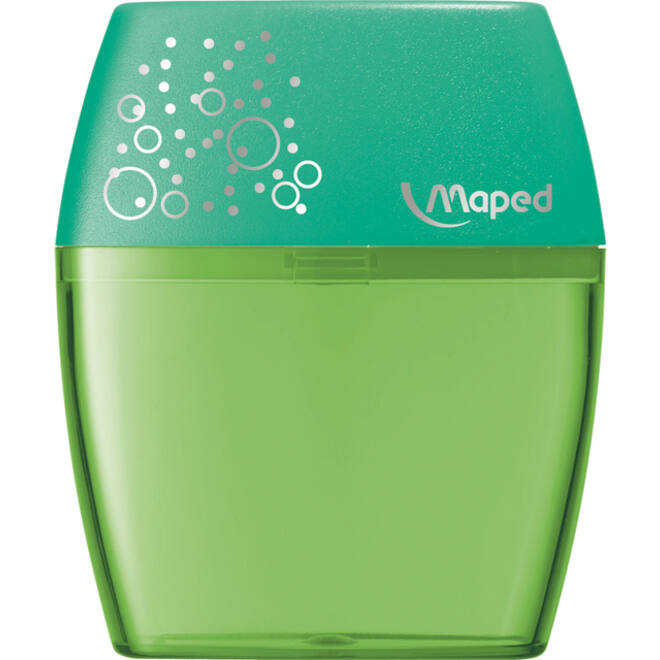 Puntenslijper Maped Shaker 2-gaats assorti