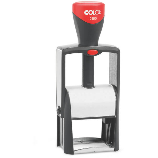 Tekststempel Colop 2100 personaliseerbaar 6regels 41x24mm