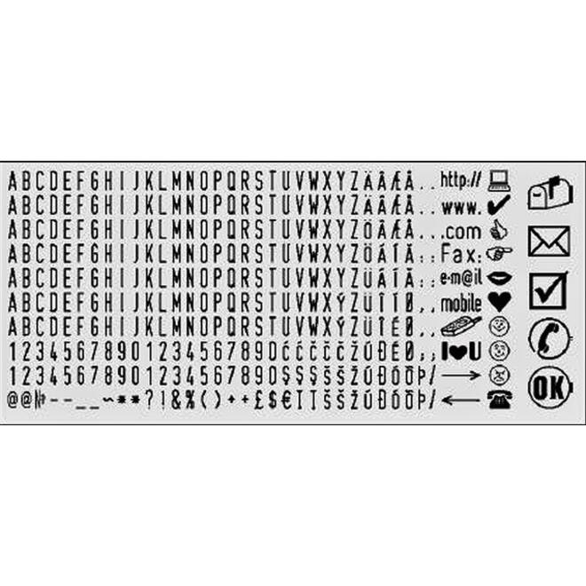 Tekststempel Colop Printer 30/1 personaliseerbaar 5regels 47x18mm