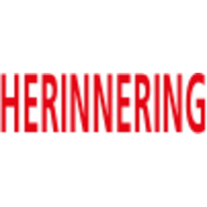 Woordstempel Colop Printer 20 herinnering rood