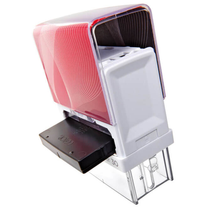 Woordstempel Colop Printer 20 geboekt rood