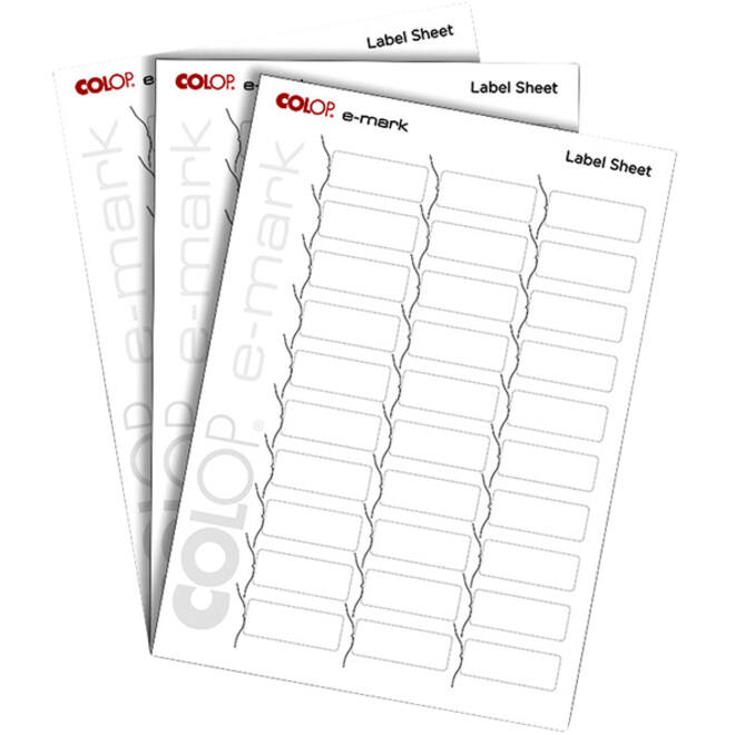 Tekststempel Colop E-Mark labels
