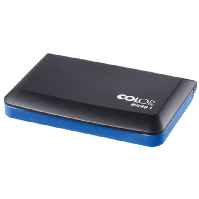Stempelkussen Colop micro 1 9x5cm blauw