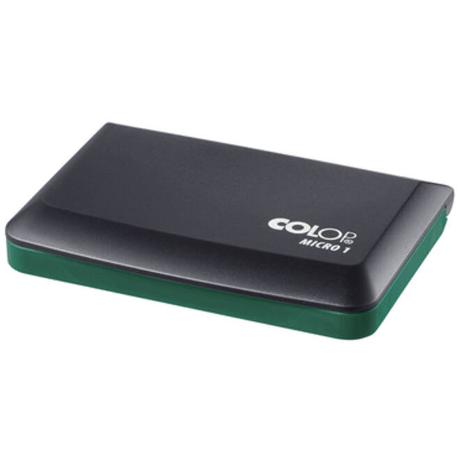 Stempelkussen Colop micro 1 9x5cm groen