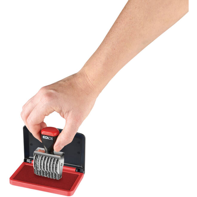 Stempelkussen Colop micro 1 9x5cm rood