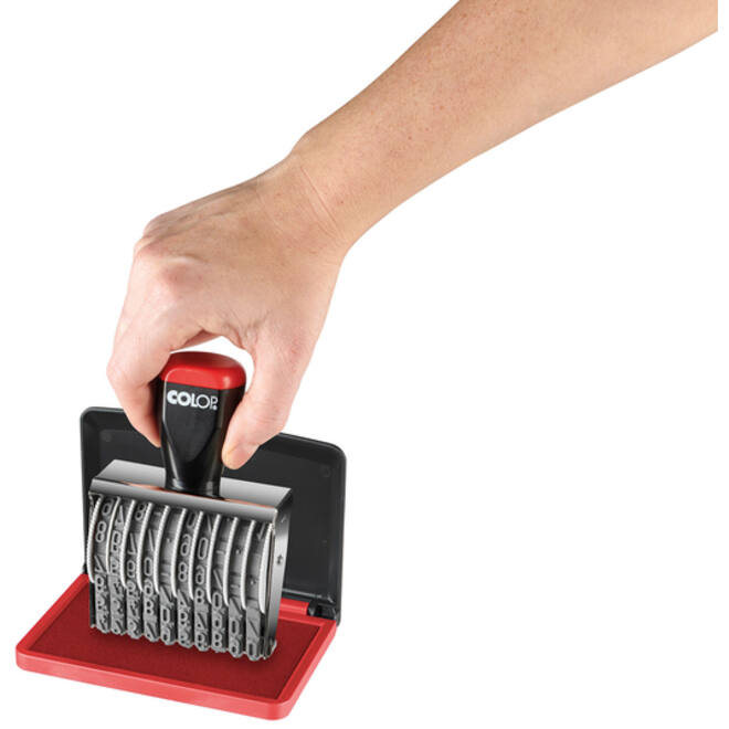 Stempelkussen Colop micro 2 11x7cm rood