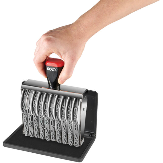Stempelkussen Colop micro 3 16x9cm zwart