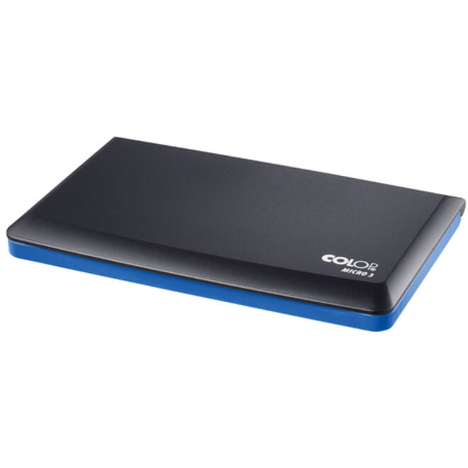 Stempelkussen Colop micro 3 16x9cm blauw