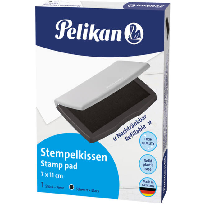 Stempelkussen Pelikan 2E 110x70mm zwart