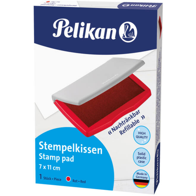 Stempelkussen Pelikan 2E 110x70mm rood