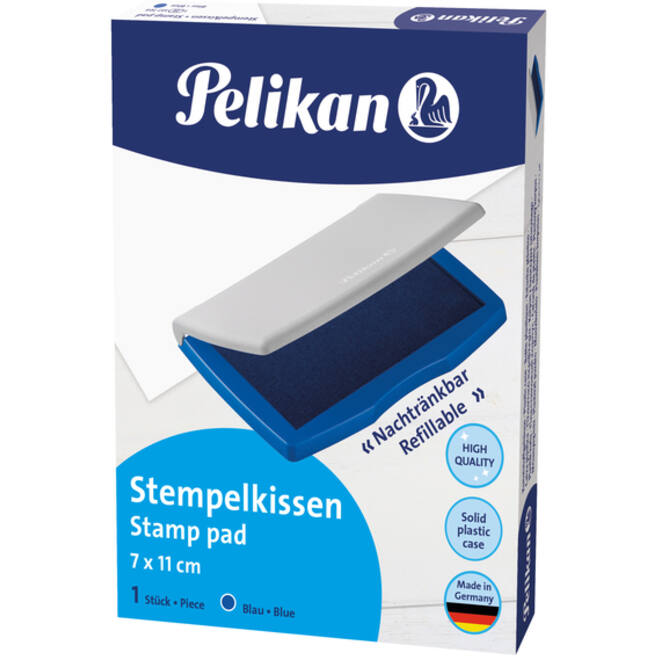 Stempelkussen Pelikan 2E 110x70mm blauw