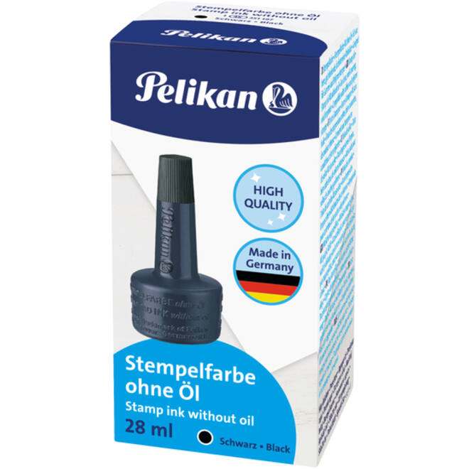 Stempelinkt Pelikan flacon 28ml zwart