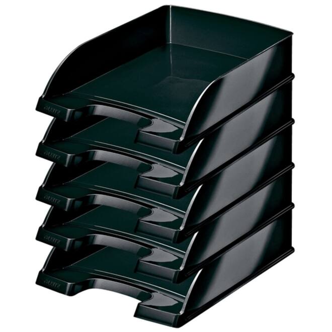 Brievenbak Leitz Wow A4 zwart