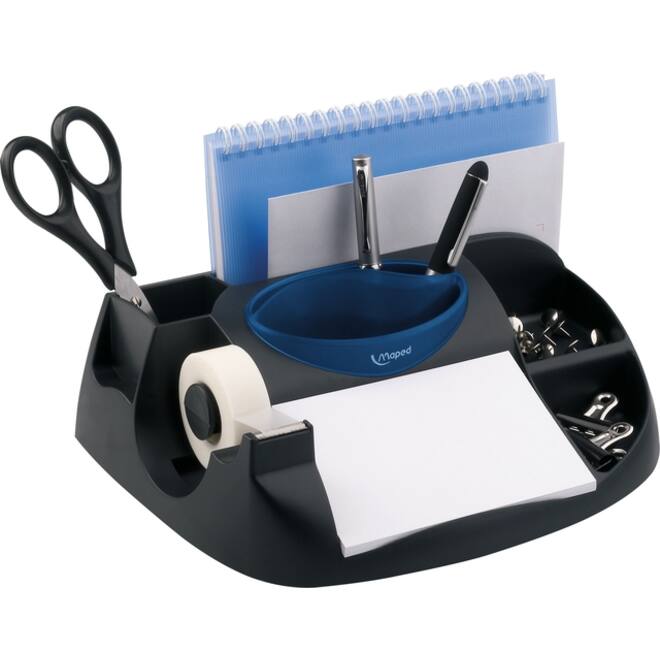 Bureau organizer Maped Essentials Green Maxi met 8 vakken zwart