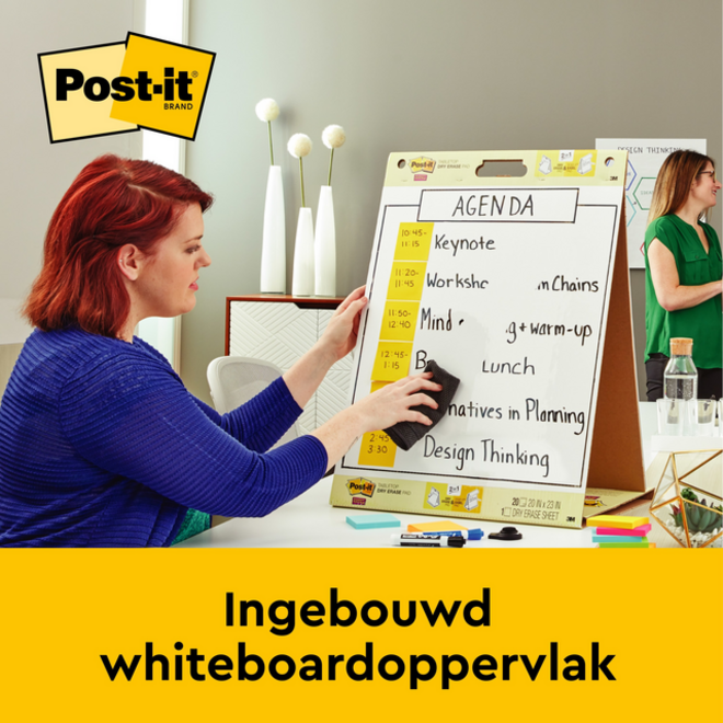 Meeting chart Post-it Super Sticky 563 50.8x58.4cm Wit