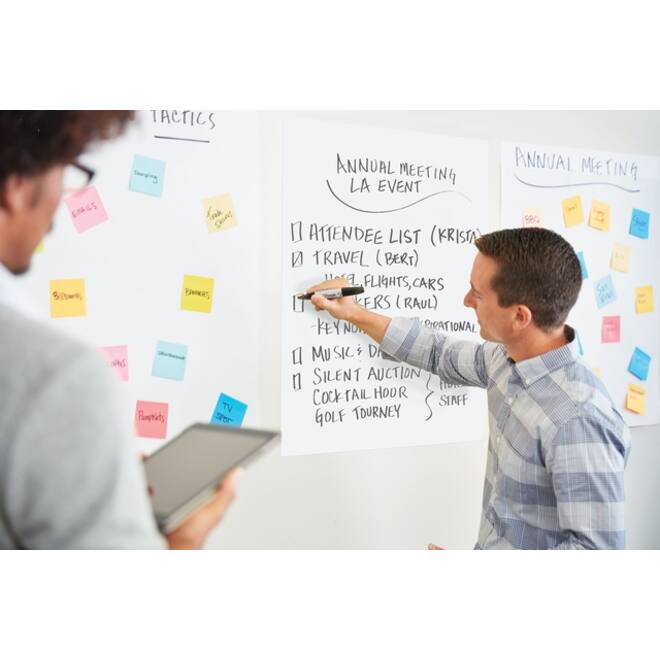 Meeting chart Post-it 559 Super Sticky 63.5x76.2mm wit 4+2 gratis