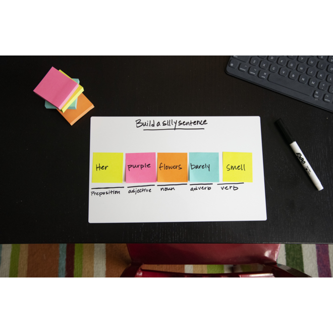 Memoblok Post-it 2028 76x76mm kubus neon kleuren