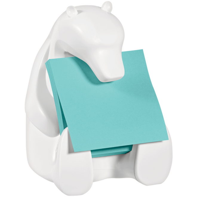 Memoblokdispenser Post-it Z-Notes Beer wit incl 76x76mm notes