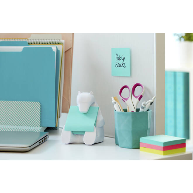 Memoblokdispenser Post-it Z-Notes Beer wit incl 76x76mm notes