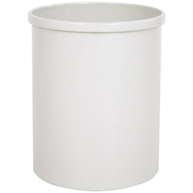 Papierbak Vepabins rond 15liter grijswit