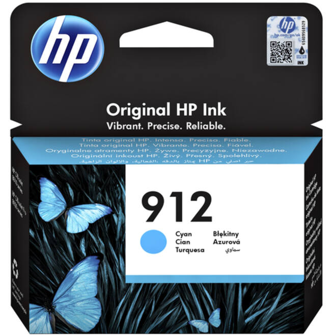 Inktcartridge HP 3YL77AE 912 blauw
