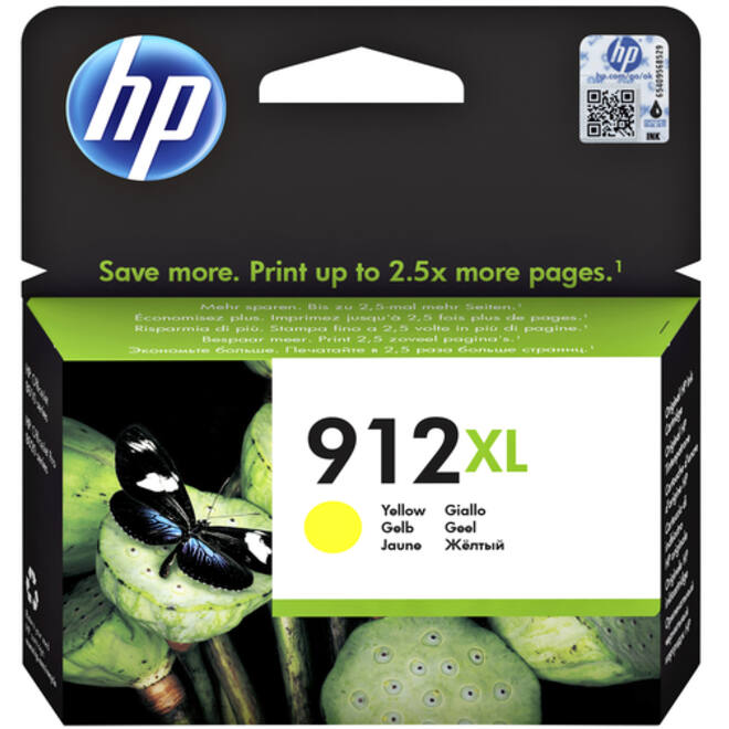 Inktcartridge HP 3YL83AE 912XL geel