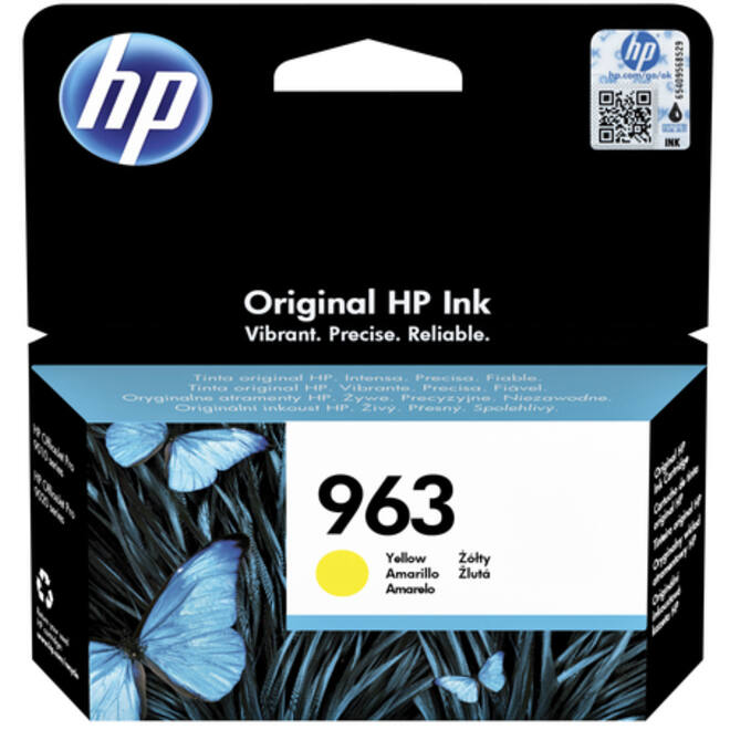 Inktcartridge HP 3JA25AE 963 geel