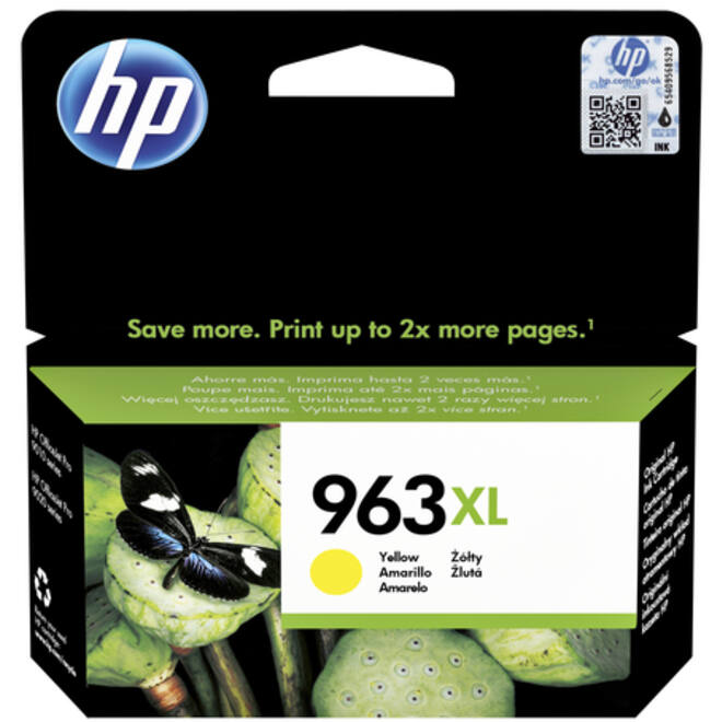 Inktcartridge HP 3JA29AE 963XL geel
